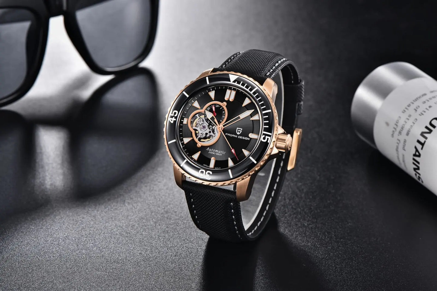 PAGANI DESIGN Top Luxury Men's Watch Sport NH39 Mechanical Automatic Watch Super Bright Luminous Sapphire Glass Watches for Man