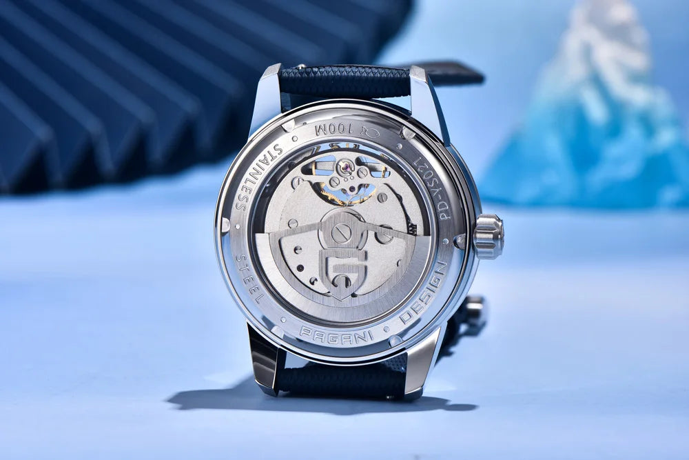 PAGANI DESIGN Men's Watch 2025 New Mechanical Watches For Man Luxury Sapphire Mirror Automatic Wristwatch Sport Waterproof Clock