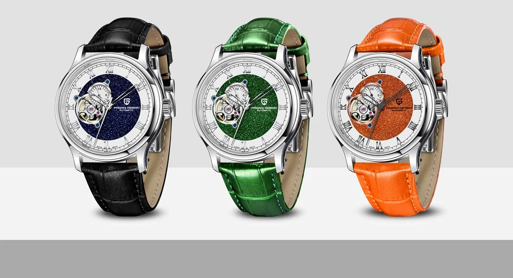 PAGANI DESIGN Tourbillon Men's Mechanical Watches Top Luxury Automatic Watch For Men NH35 Wristwatch Gift AR Sapphire Waterproof