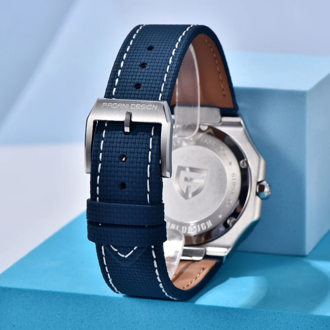 PAGANI DESIGN 2025 Men's Luxury Watch Mechanical Chronograph Quartz Movement Stainless Steel Waterproof Sapphire Crystal