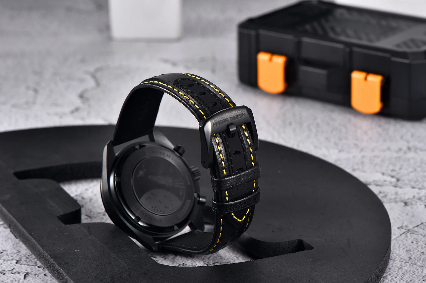 PAGANI DESIGN New 2024 Quartz Men's Watches Moon Top brand Luxury Watch Men Skeleton Sport Chronograph AR Sapphire Wrist Watch