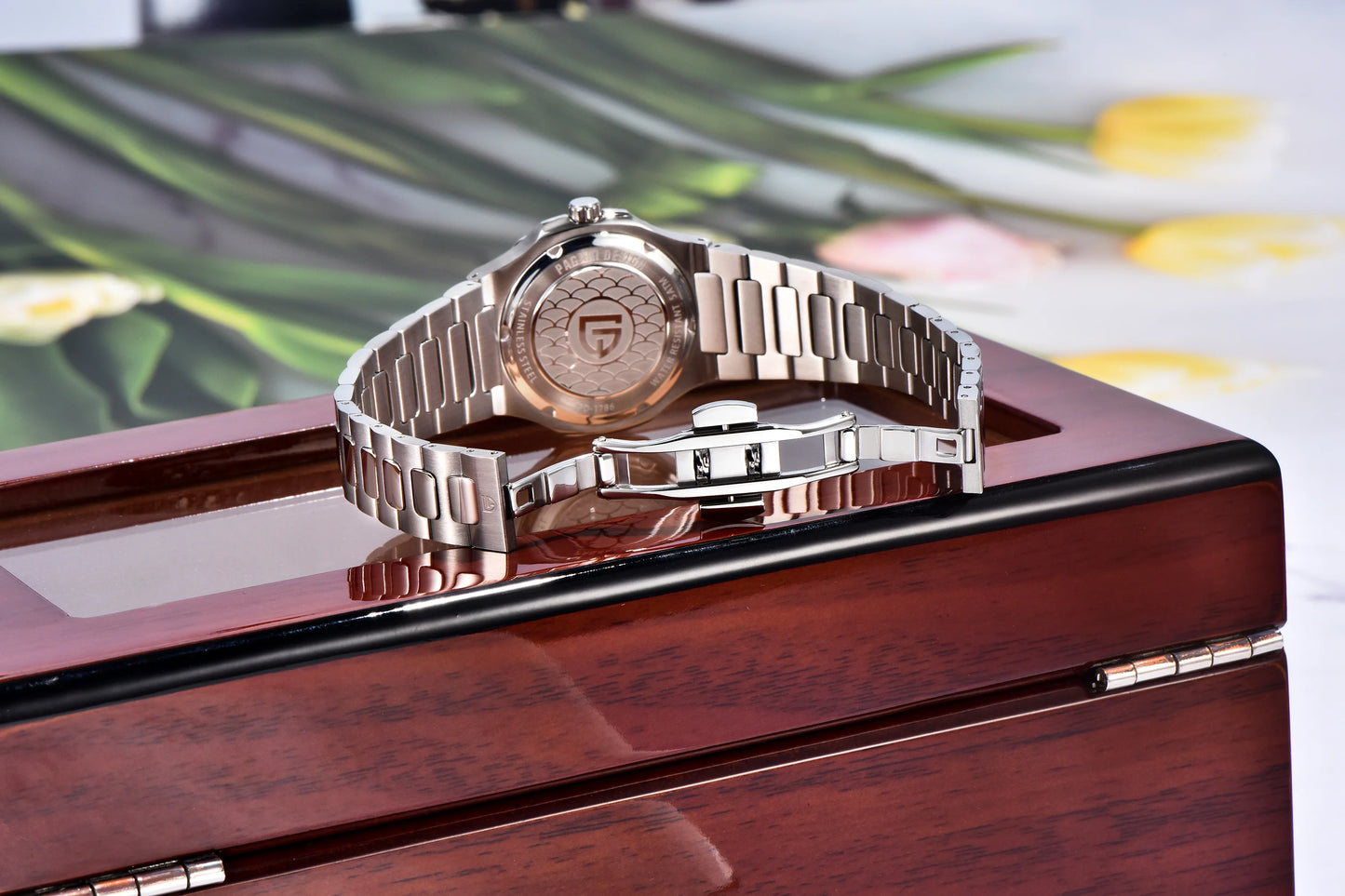 PAGANI DESIGN 2025 New Luxury Quartz Watches For Men Multifunctional Chronograph Moon phase Automatic Date Week Wristwatch Women