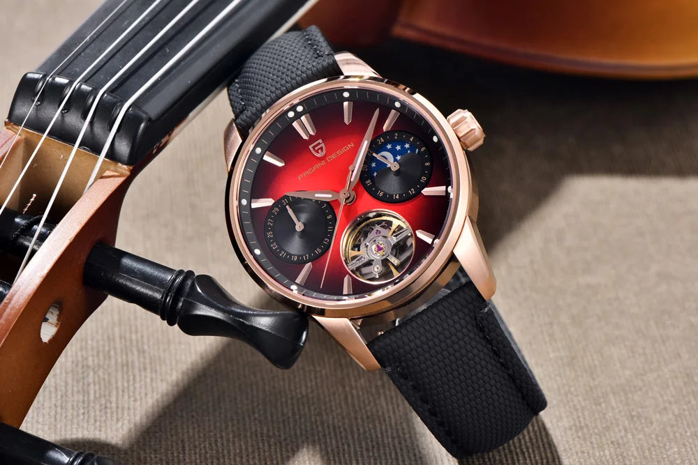 PAGANI DESIGN Men's Watch 2025 New Mechanical Watches For Man Luxury Sapphire Mirror Automatic Wristwatch Sport Waterproof Clock