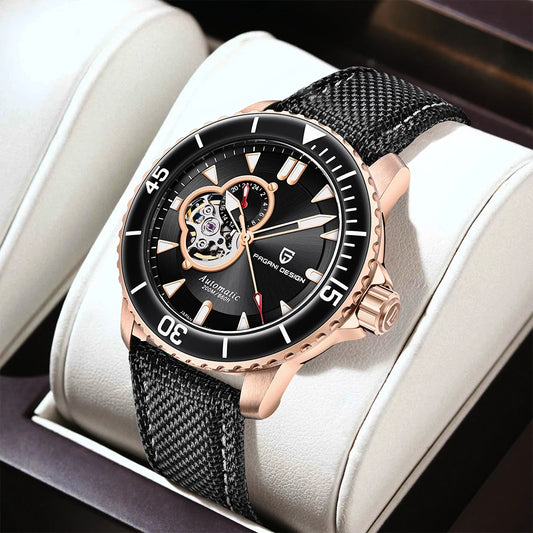 PAGANI DESIGN Top Luxury Men's Watch Sport NH39 Mechanical Automatic Watch Super Bright Luminous Sapphire Glass Watches for Man