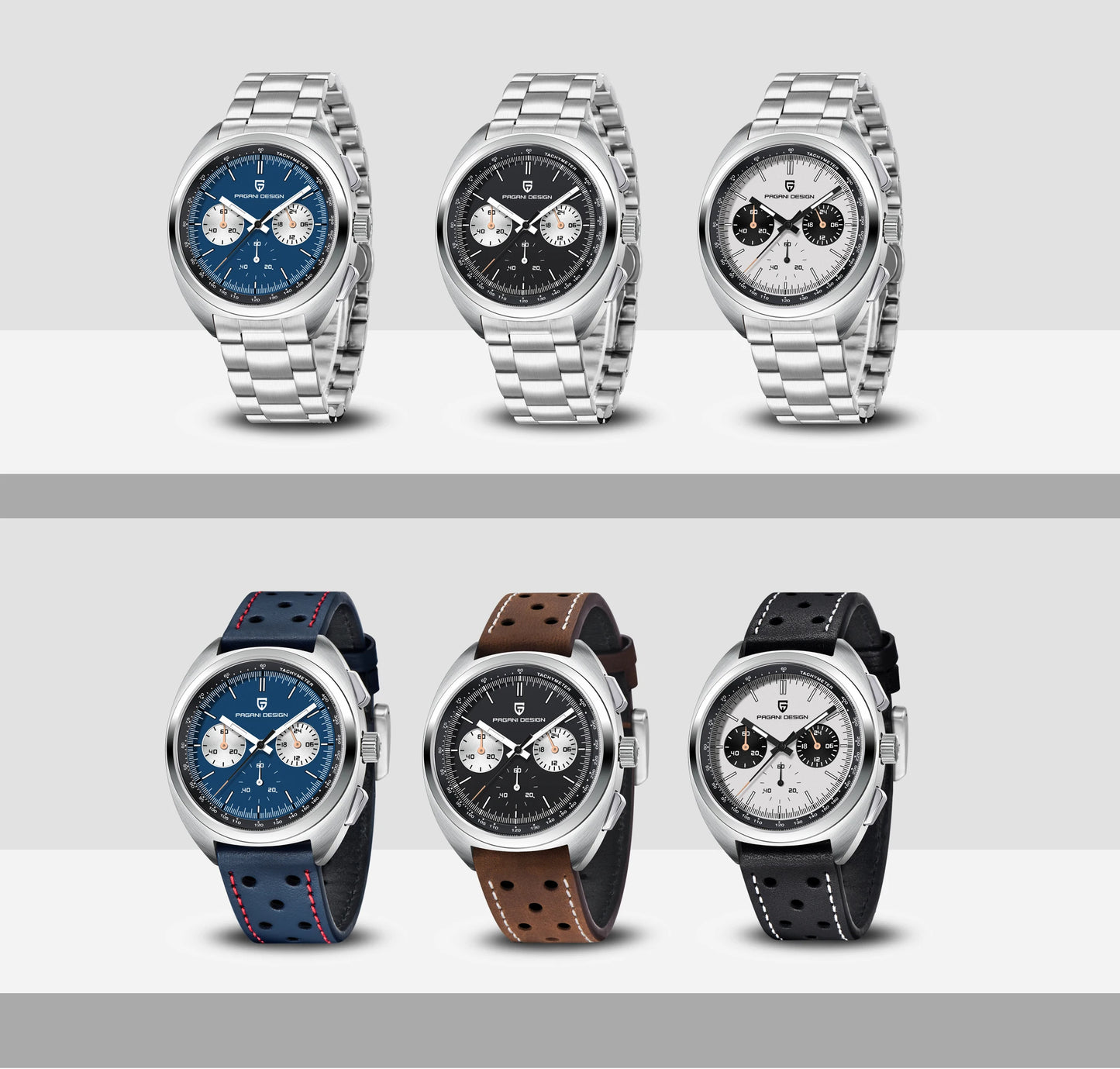 PAGANI DESIGN Men's Watch Luxury Quartz Watches For Man Top Sapphire Mirror Sports Waterproof Wristwatch Clock Gift Box 2025 New