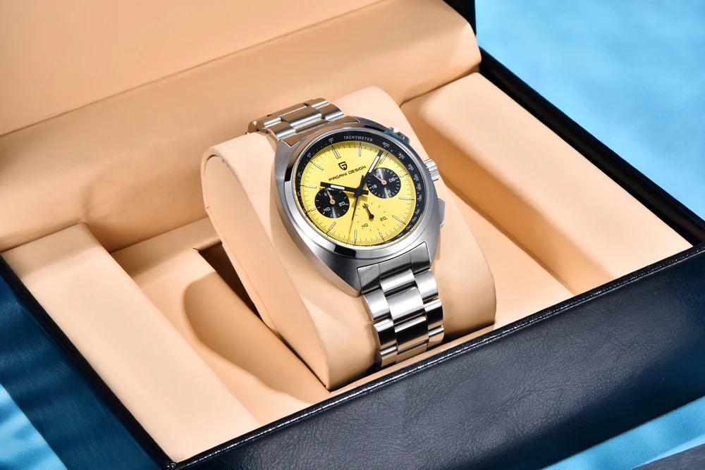 2025 New PAGANI DESIGN Men's Watches Top Luxury Quartz Wristwatch Chronograph Watch For Men AR Sapphire Waterproof Luminous Gift