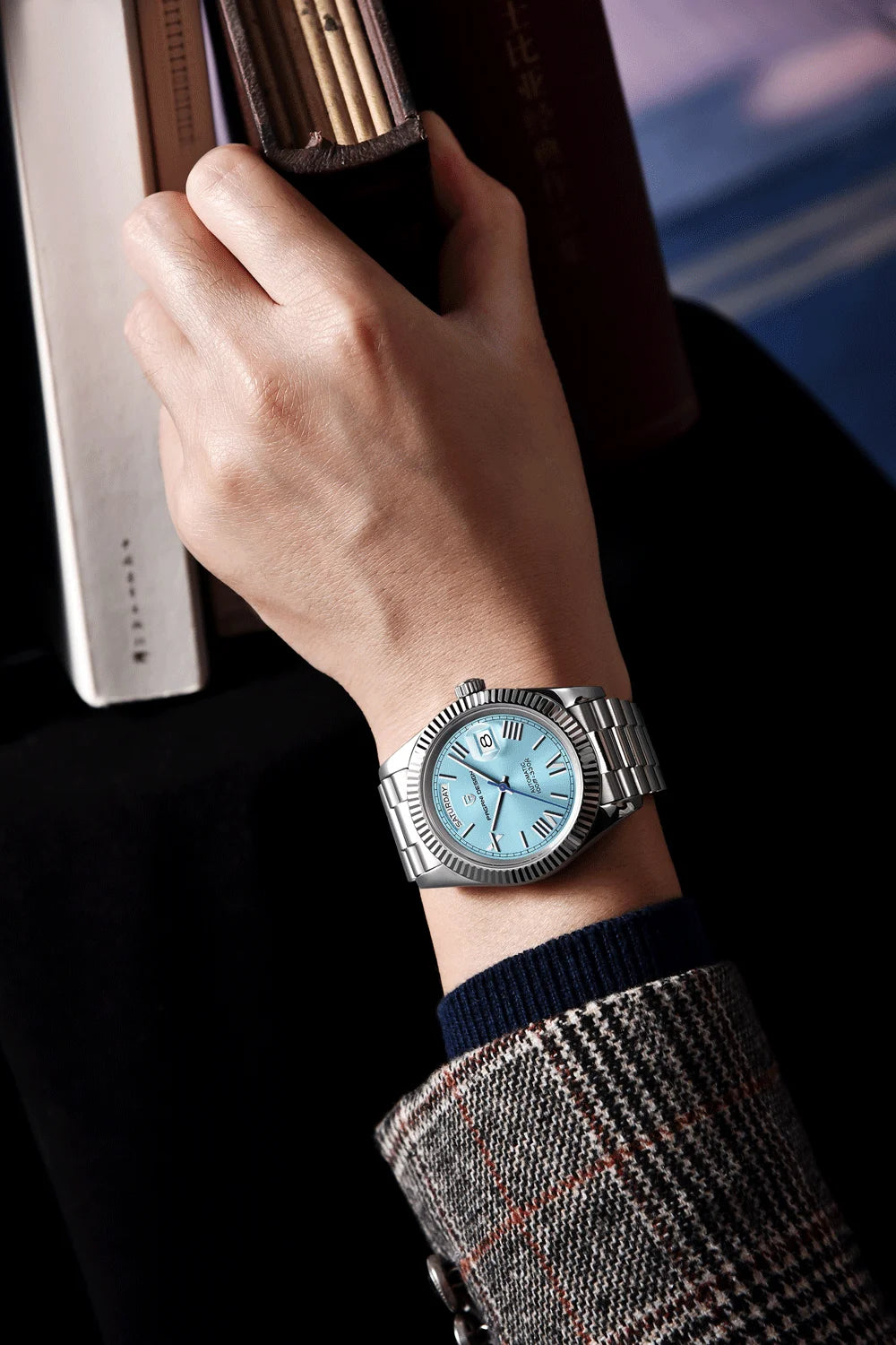 2025 New PAGANI DESIGN Man Watch Luxury Mechanical Watches DD40 Automatic Watches For Man Sports AR Sapphire Mirror Clocks Gifts