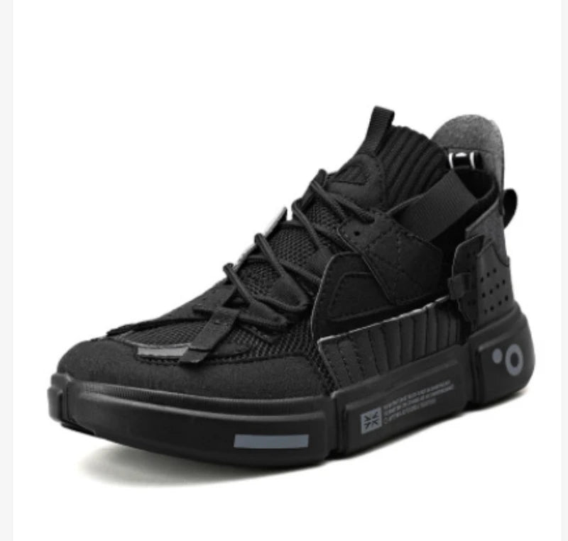Men's Shoes For Enlightenment In Autumn New Breathable Super Hot Couple Shoes For Men's Korean Style Color-Blocking Personality