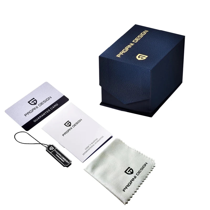 PAGANI DESIGN Mechanical Wristwatches Brand CAL.2C10 watches Sapphire Glass AR coating 200M Waterproof Chrono Clock reloj hombre