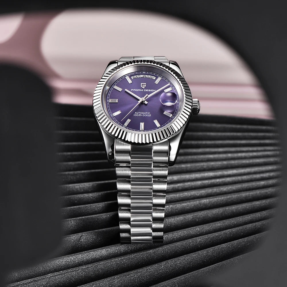 2025 New PAGANI DESIGN Man Watch Luxury Mechanical Watches DD40 Automatic Watches For Man Sports AR Sapphire Mirror Clocks Gifts