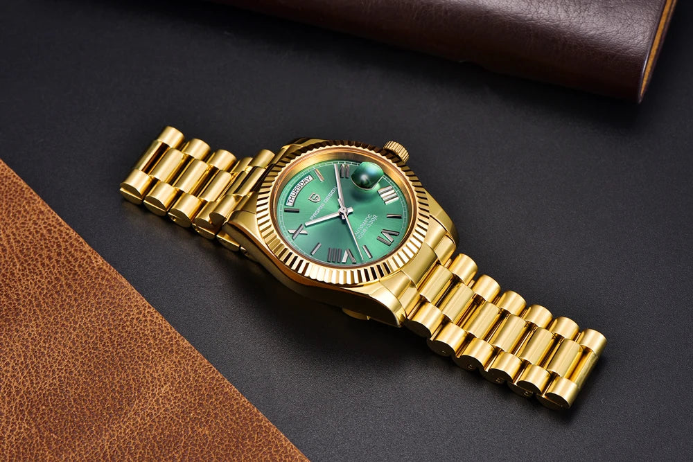 2025 New PAGANI DESIGN Man Watch Luxury Mechanical Watches DD40 Automatic Watches For Man Sports AR Sapphire Mirror Clocks Gifts