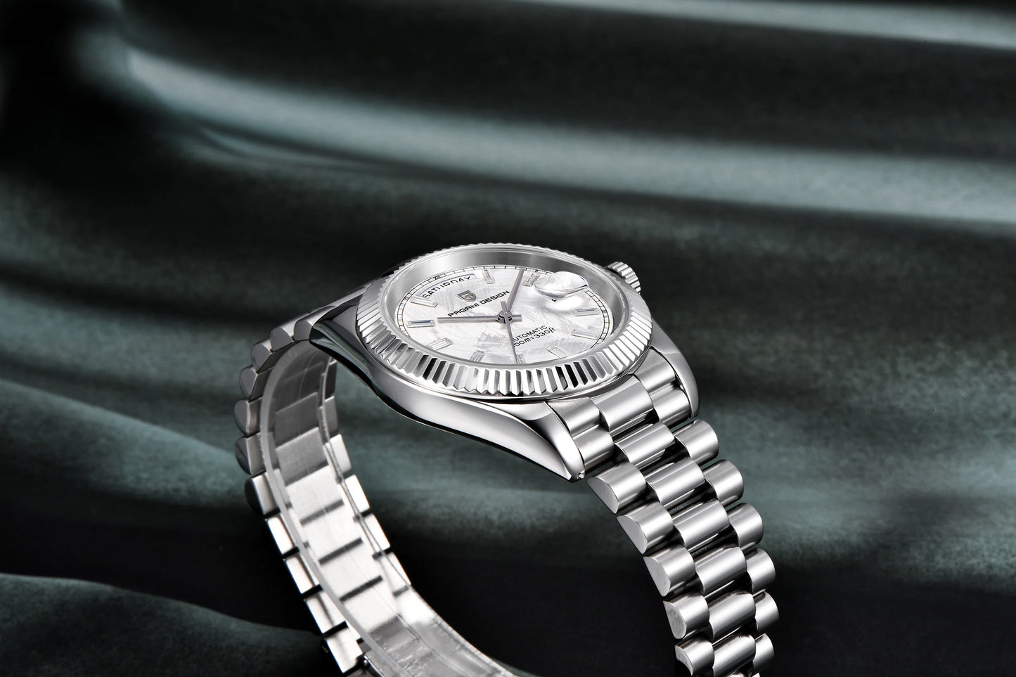 PAGANI DESIGN 2025 New Luxury Rose Gold DD40 Automatic Watch For Men NH36A Mechanical Wristwatch Men Stainless steel Waterproof