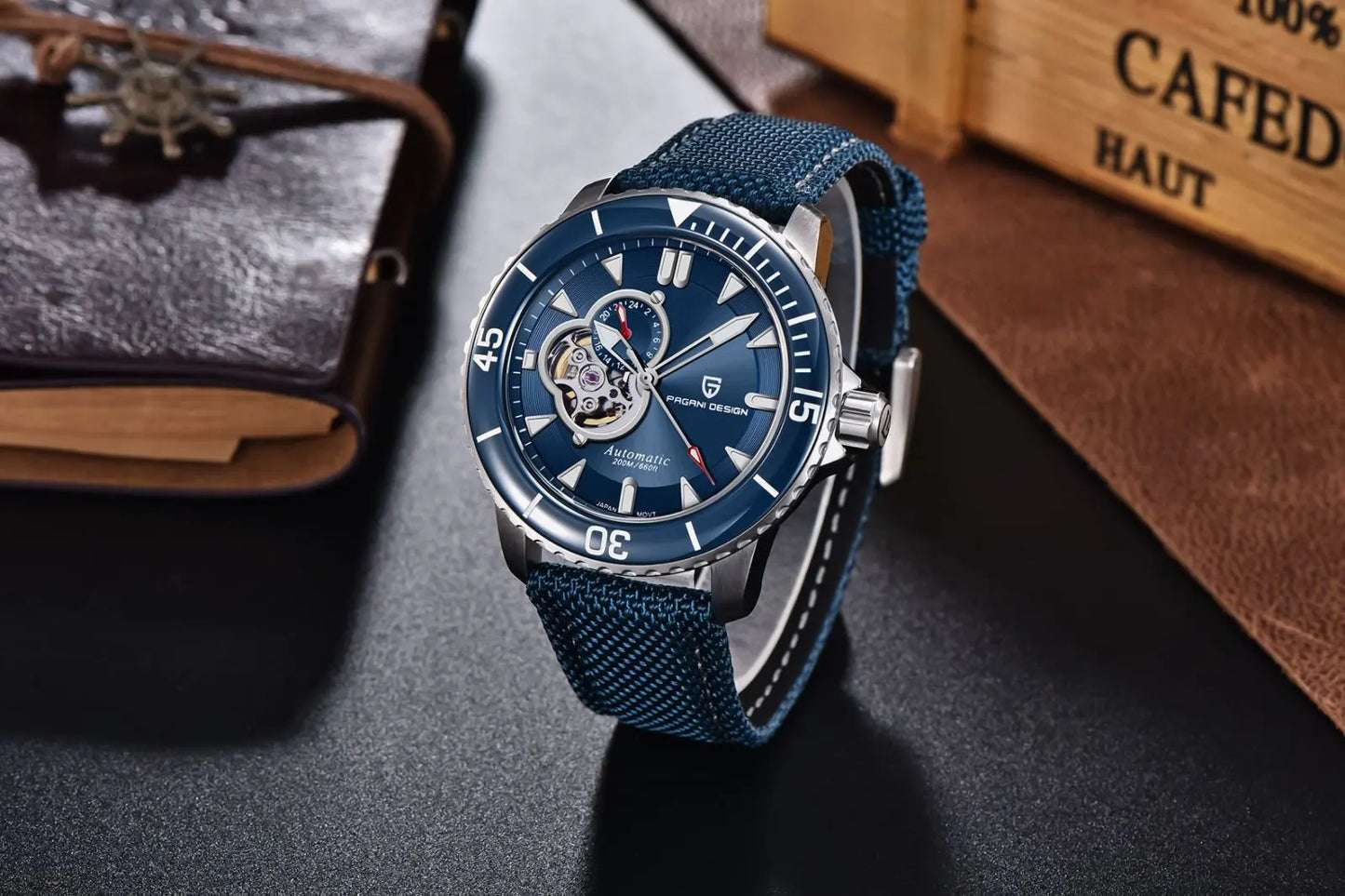 PAGANI DESIGN Top Luxury Men's Watch Sport NH39 Mechanical Automatic Watch Super Bright Luminous Sapphire Glass Watches for Man