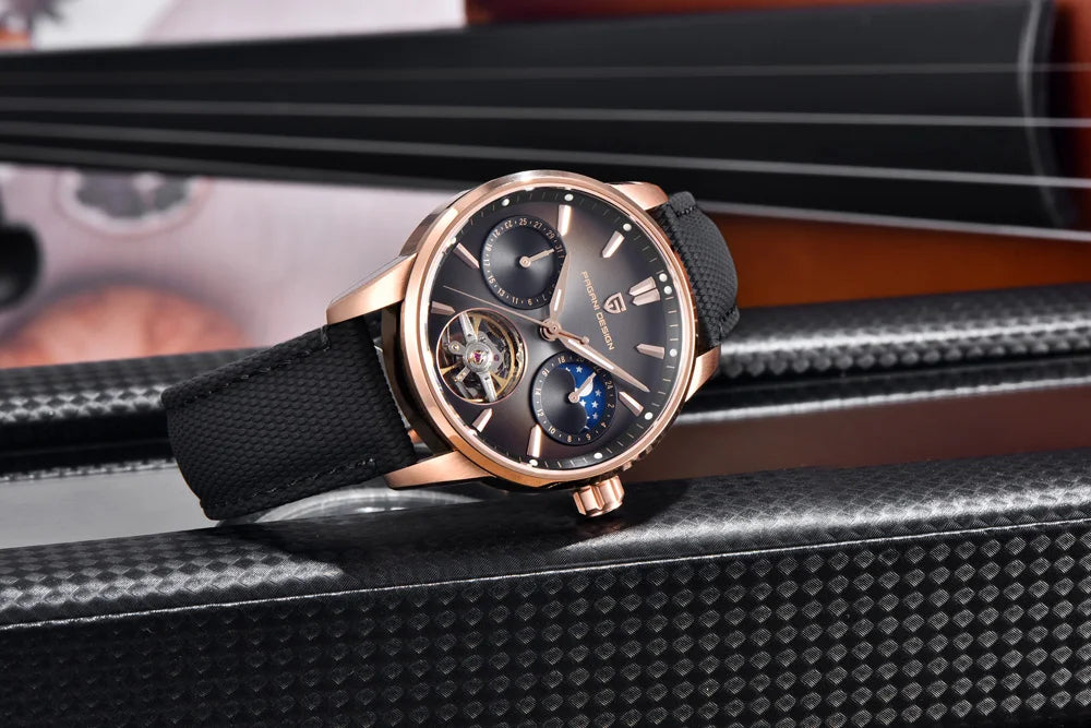 PAGANI DESIGN Men's Watch 2025 New Mechanical Watches For Man Luxury Sapphire Mirror Automatic Wristwatch Sport Waterproof Clock