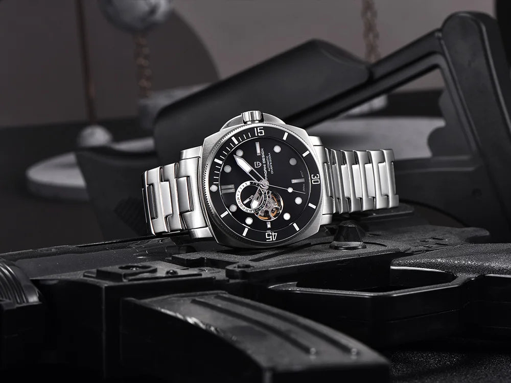 2025 Pagani design top Business Men's Mechanical Watch Luxury Sapphire NH39 stainless steel automatic Men's Watch 20BAR gift box