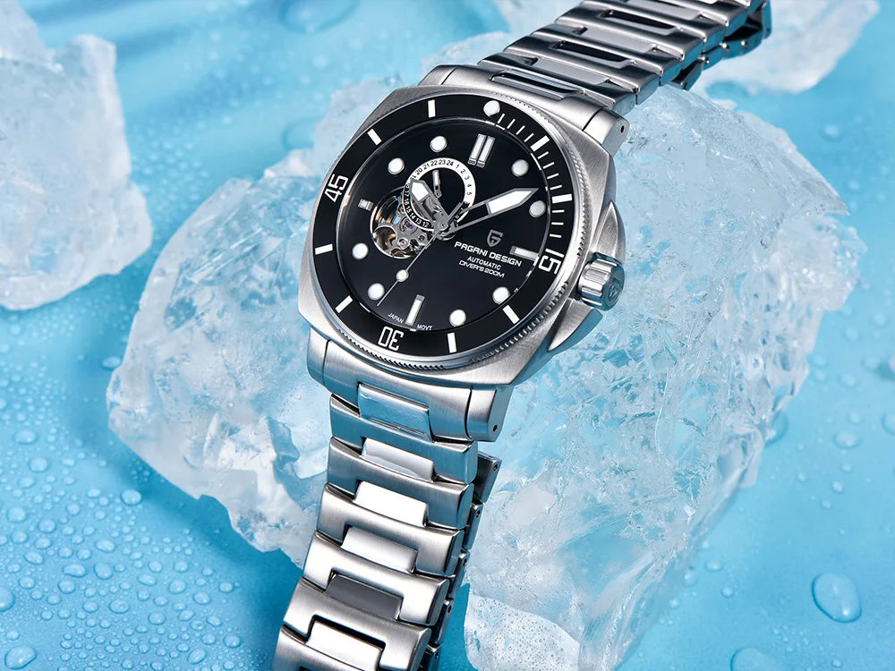 2025 Pagani design top Business Men's Mechanical Watch Luxury Sapphire NH39 stainless steel automatic Men's Watch 20BAR gift box