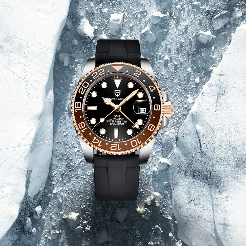 PAGANI DESIGN Men Watch Original Automatic Mechanical Watch For Man Scale Waterproof Luminous StainlessSteel watch Reloj PD-1662