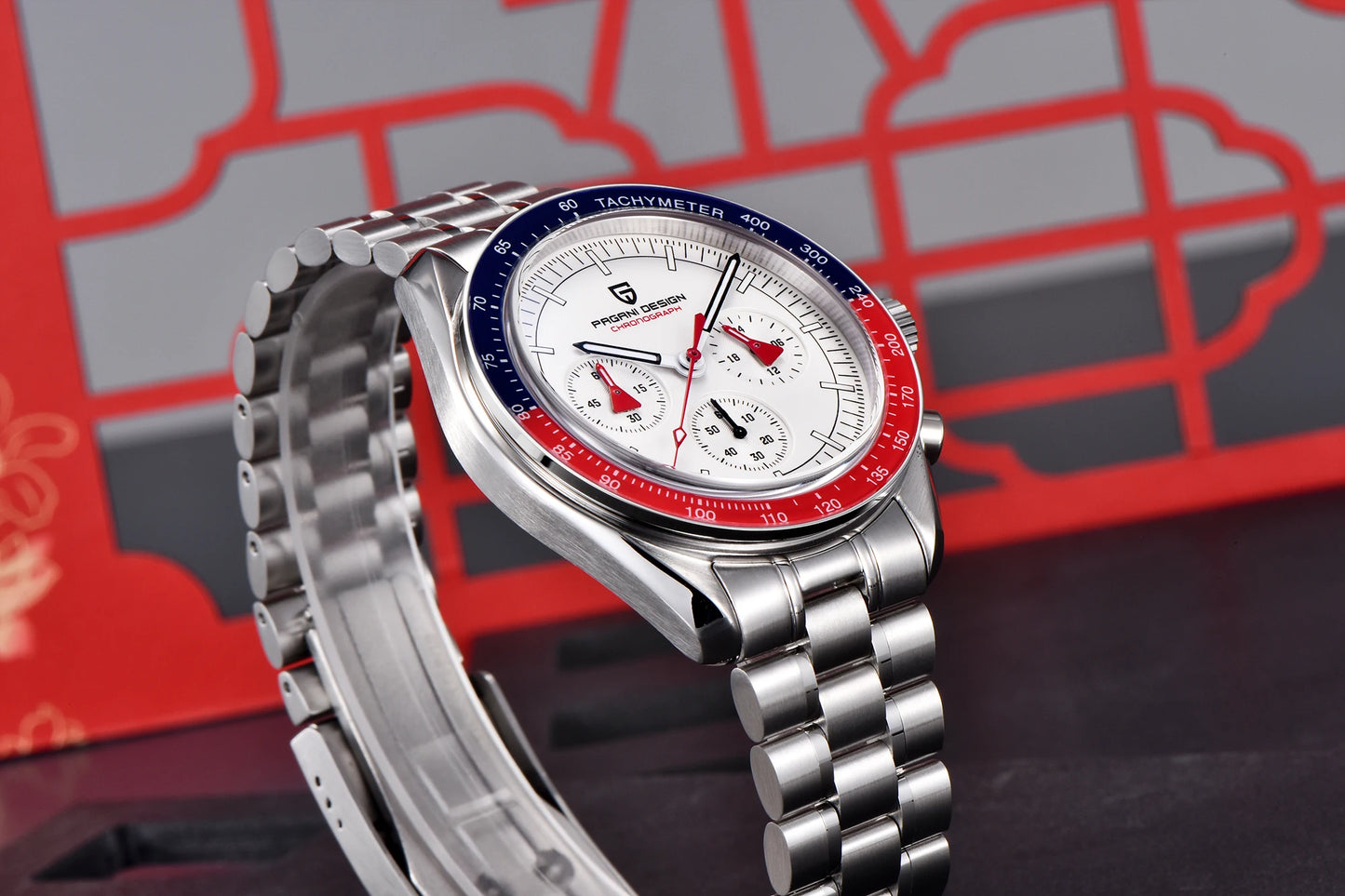 PAGANI DESIGN 2025 Men's Watches Luxury Quartz Watch For Man Chronograph AR Sapphire Mirror Auto Date Wrist Watches Reloj Hombre