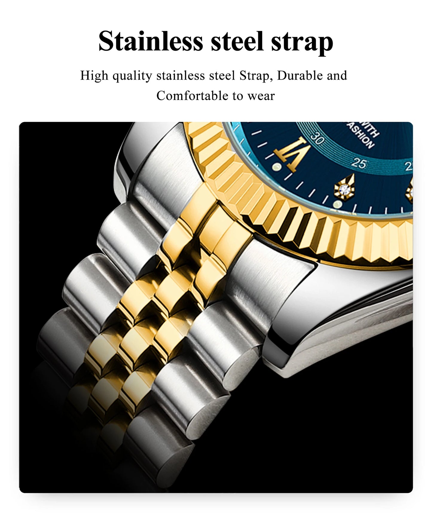 POEDAGAR Luxury Man Quartz Wristwatch Waterproof Luminous Date Stainless Steel Watch For Men Military Sports Men's Watches Reloj