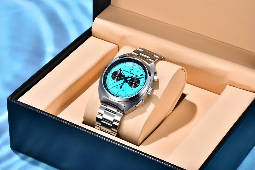 2025 New PAGANI DESIGN Men's Watches Top Luxury Quartz Wristwatch Chronograph Watch For Men AR Sapphire Waterproof Luminous Gift