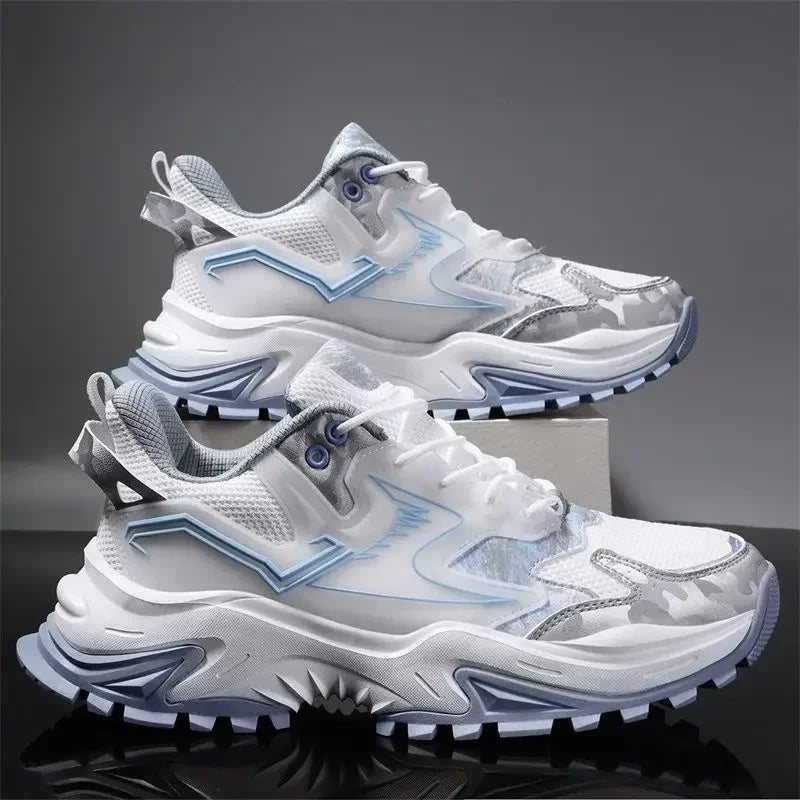 Men Sneakers Breathable Running Shoes 2025 Men Comfortable Black Casual Sneakers Outdoor Fashion Casual Shoes Zapatos De Mujer