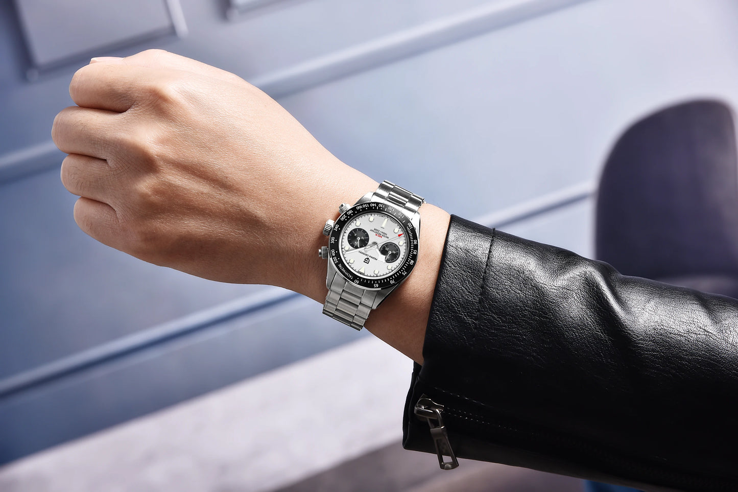 PAGANI DESIGN 2024 New BB Panda Retro Sport Chronograph Luxury Quartz Watch For Men Sapphire mirror 10Bar Waterproof Wrist Watch