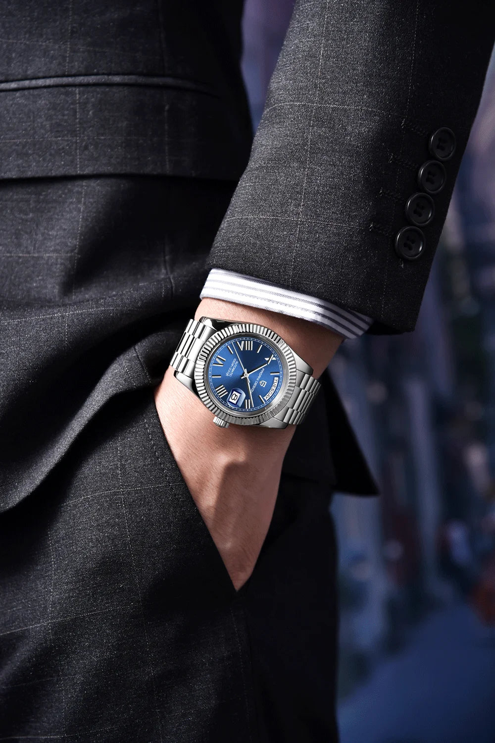 2025 New PAGANI DESIGN Man Watch Luxury Mechanical Watches DD40 Automatic Watches For Man Sports AR Sapphire Mirror Clocks Gifts