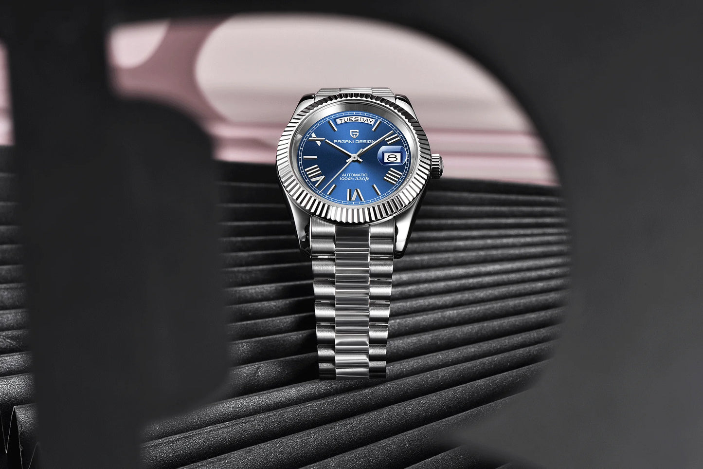 2025 New PAGANI DESIGN Man Watch Luxury Mechanical Watches DD40 Automatic Watches For Man Sports AR Sapphire Mirror Clocks Gifts