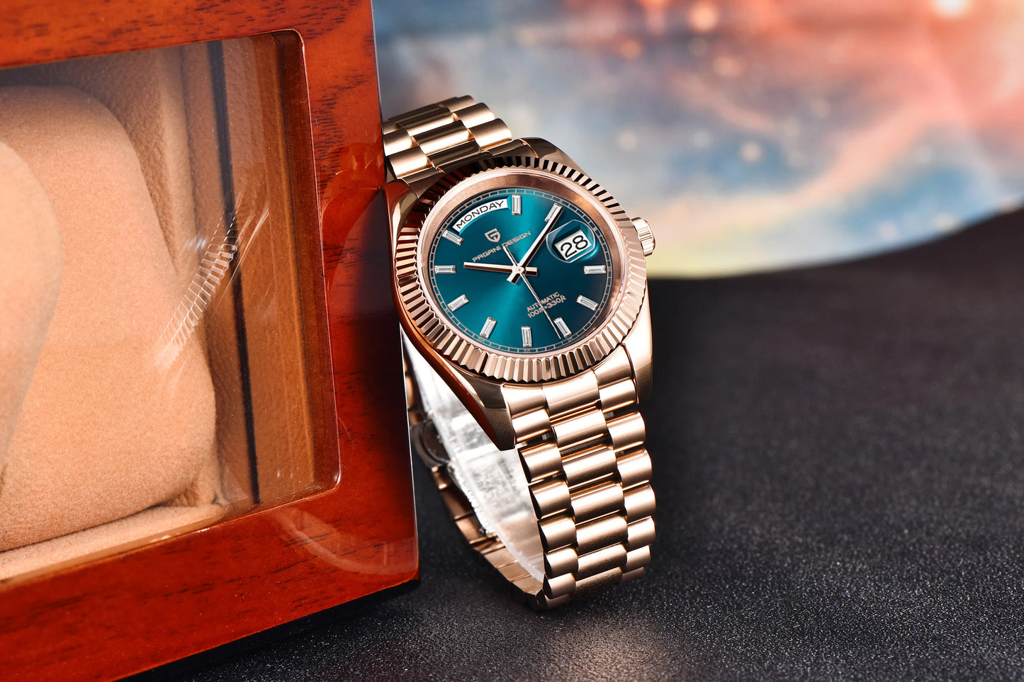 2025 New PAGANI DESIGN Man Watch Luxury Mechanical Watches DD40 Automatic Watches For Man Sports AR Sapphire Mirror Clocks Gifts