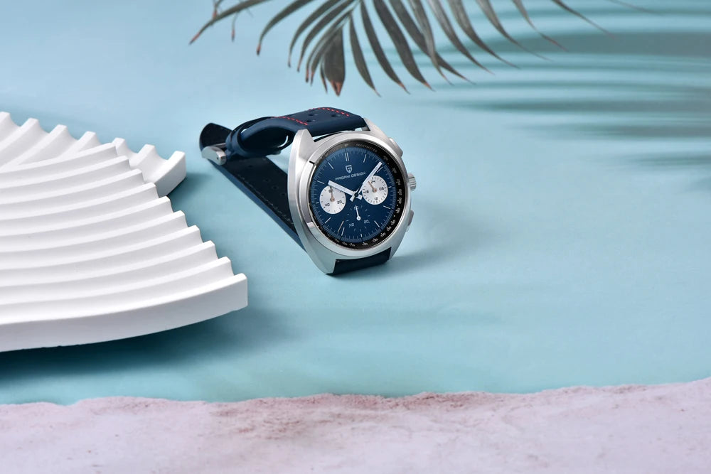 PAGANI DESIGN Men's Watch Luxury Quartz Watches For Man Top Sapphire Mirror Sports Waterproof Wristwatch Clock Gift Box 2025 New