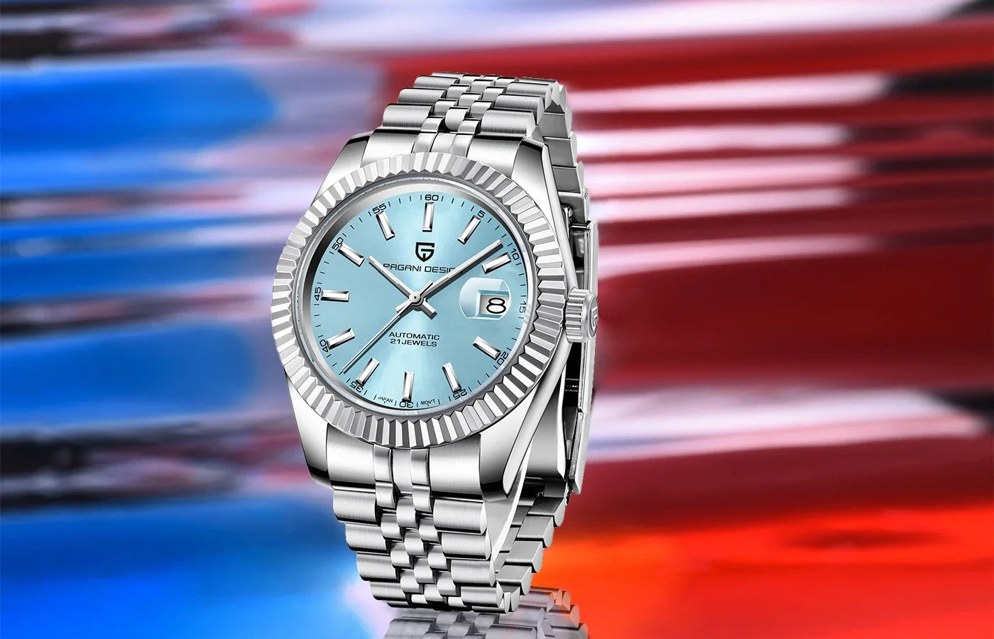 2025 New PAGANI DESIGN PD-1645 V3 Men's Mechanical Watches Business Sapphire Glass Automatic 42MM Stainless Steel Watch for Men