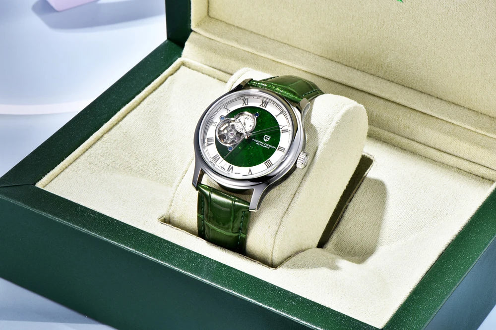 PAGANI DESIGN Tourbillon Men's Mechanical Watches Top Luxury Automatic Watch For Men NH35 Wristwatch Gift AR Sapphire Waterproof