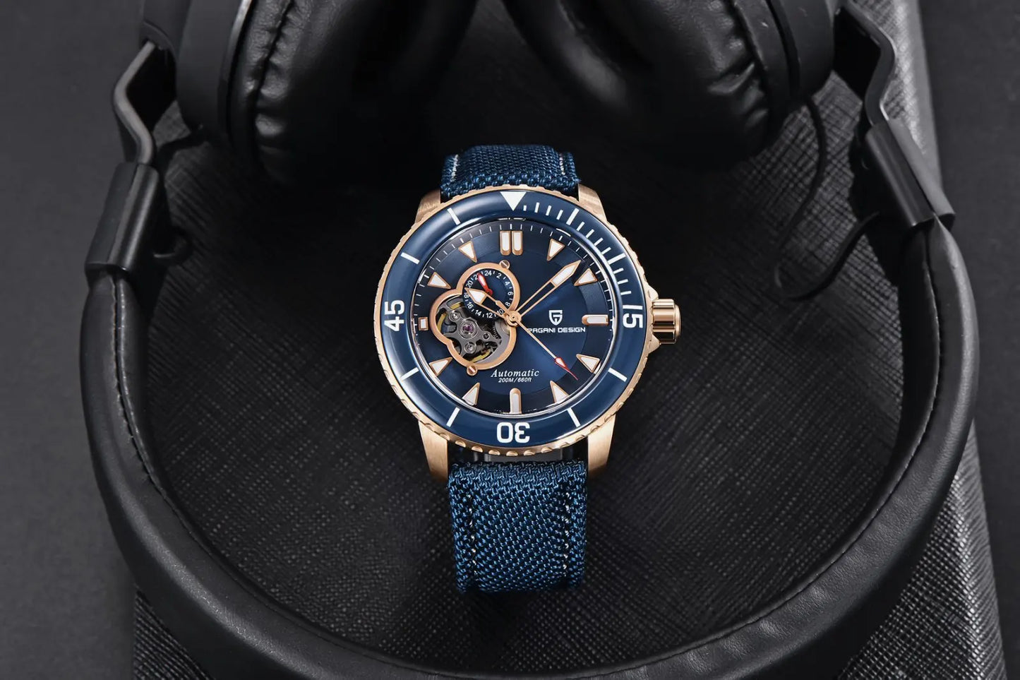 PAGANI DESIGN Top Luxury Men's Watch Sport NH39 Mechanical Automatic Watch Super Bright Luminous Sapphire Glass Watches for Man